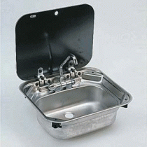 Cuve / Evier gaufr� SMEV 145 mm avec couvercle